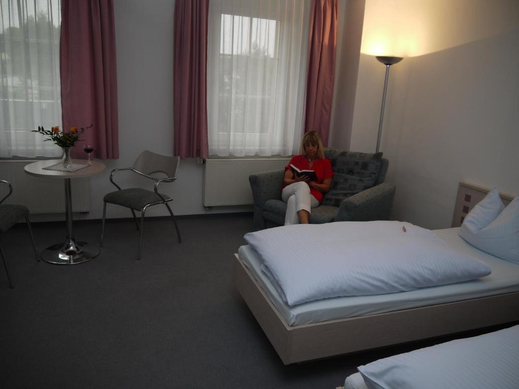 Hotel Grunaer Hof Chemnitz  Pokoj fotografie