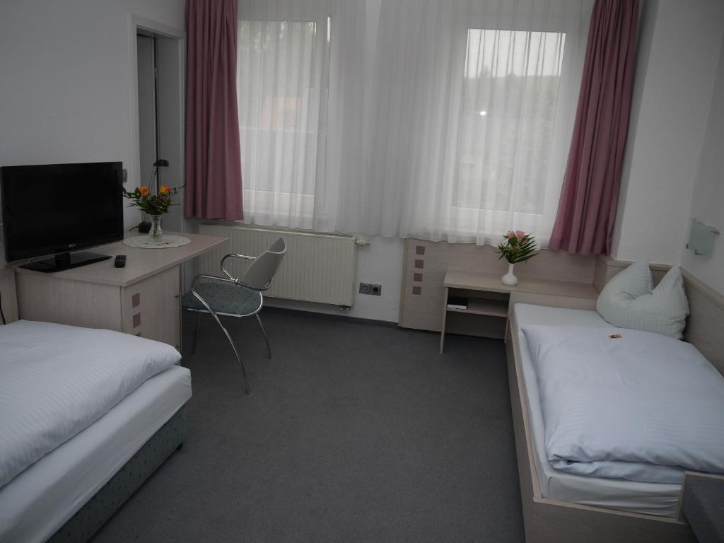 Hotel Grunaer Hof Chemnitz  Pokoj fotografie